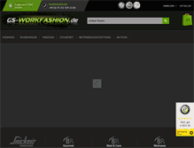 Tablet Screenshot of gs-workfashion.de